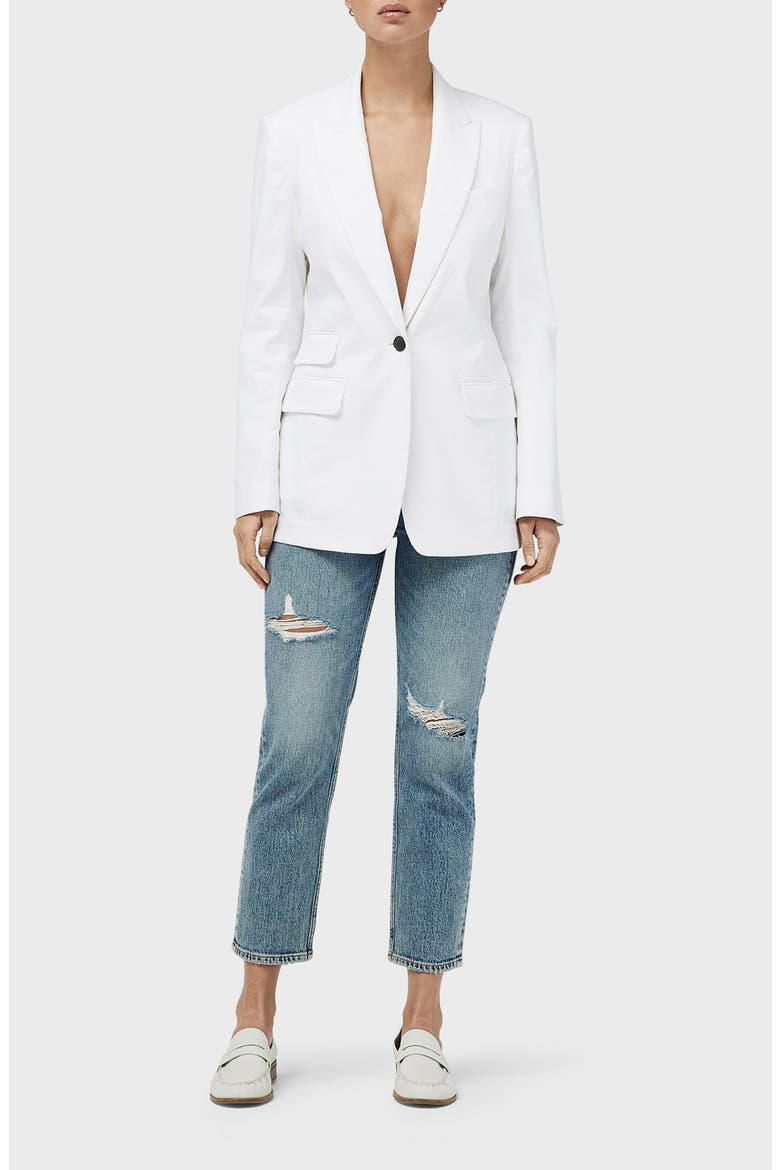 Wren Ripped High Waist Ankle Slim Jeans, Alternate, color, EVERLY