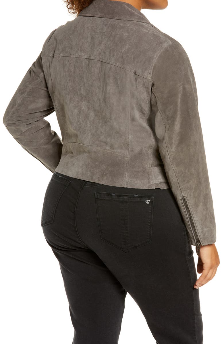 BLANKNYC Suede Moto Jacket, Alternate, color, 