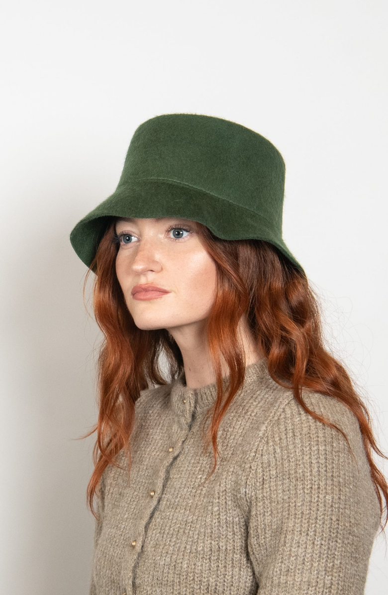 W Y E T H Tenley Bucket Hat, Alternate, color, Cypress