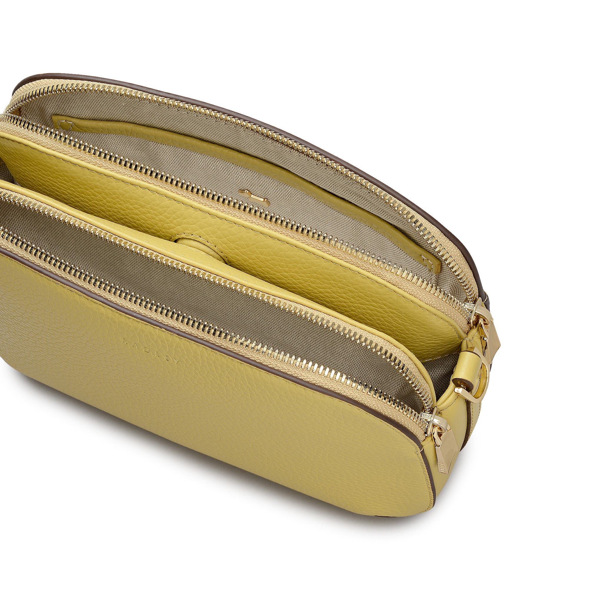 Dukes Place Medium Ziptop Crossbody Bag, Alternate, color, Honeycomb