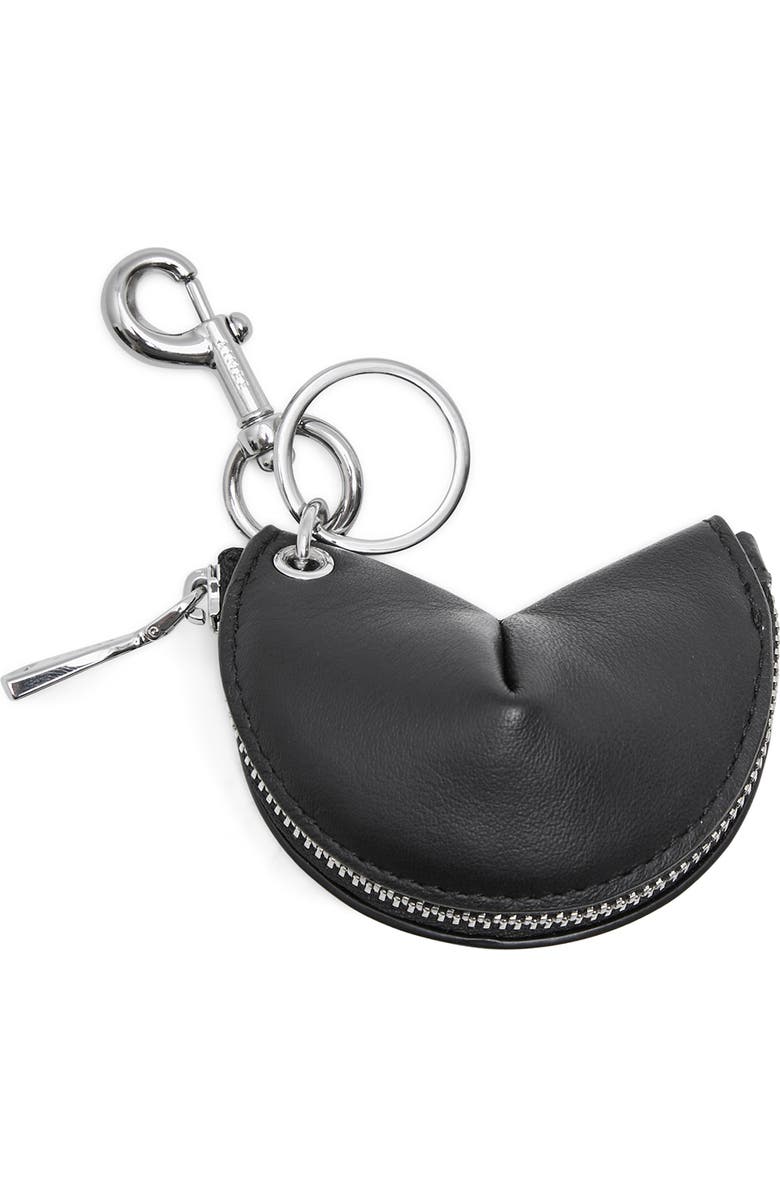 AIMEE Fortune Bag Charm, Main, color, Black/ Blk