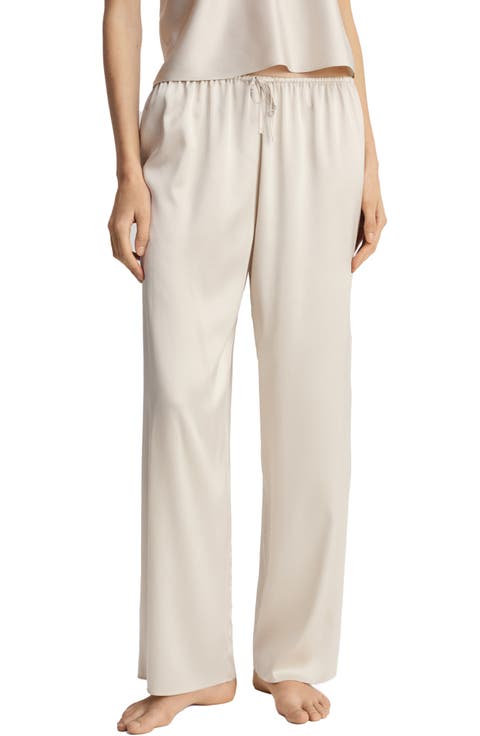 Stretch Silk Pajama Pants
