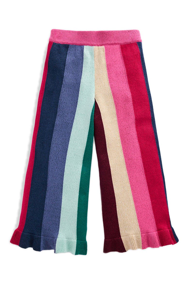 Kids' Sparkle Stripe Knit Pants, Alternate, color, RAINBOW SPARKLE STRIPE