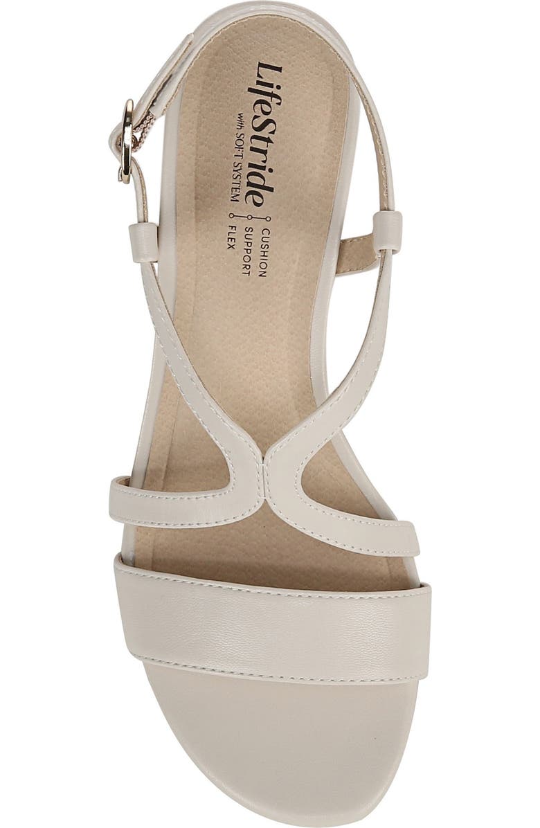 LifeStride Nolita Slingback Sandal, Alternate, color, Bone