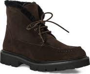 Aquatalia Natta Waterproof Leather Genuine Shearling Boot