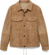 MANGO Suede Jacket