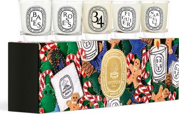 Diptyque Set of 5 Miniature Candles | Nordstrom