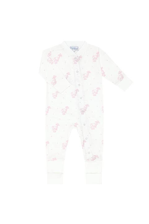 Pink Elephant Coverall - Baby