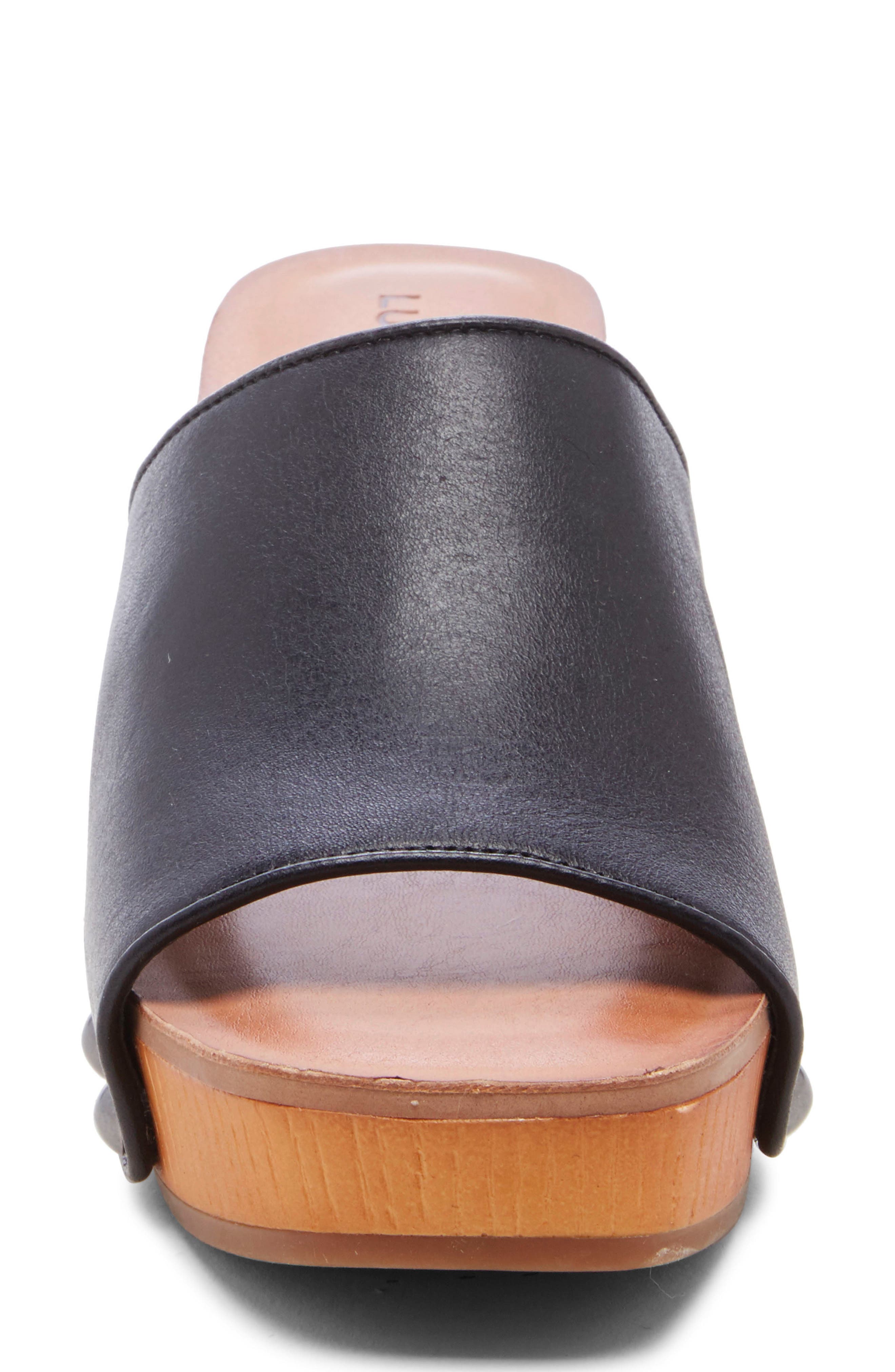 Lucky Brand Fineena Clog Slide Sandal, Alternate, color, 