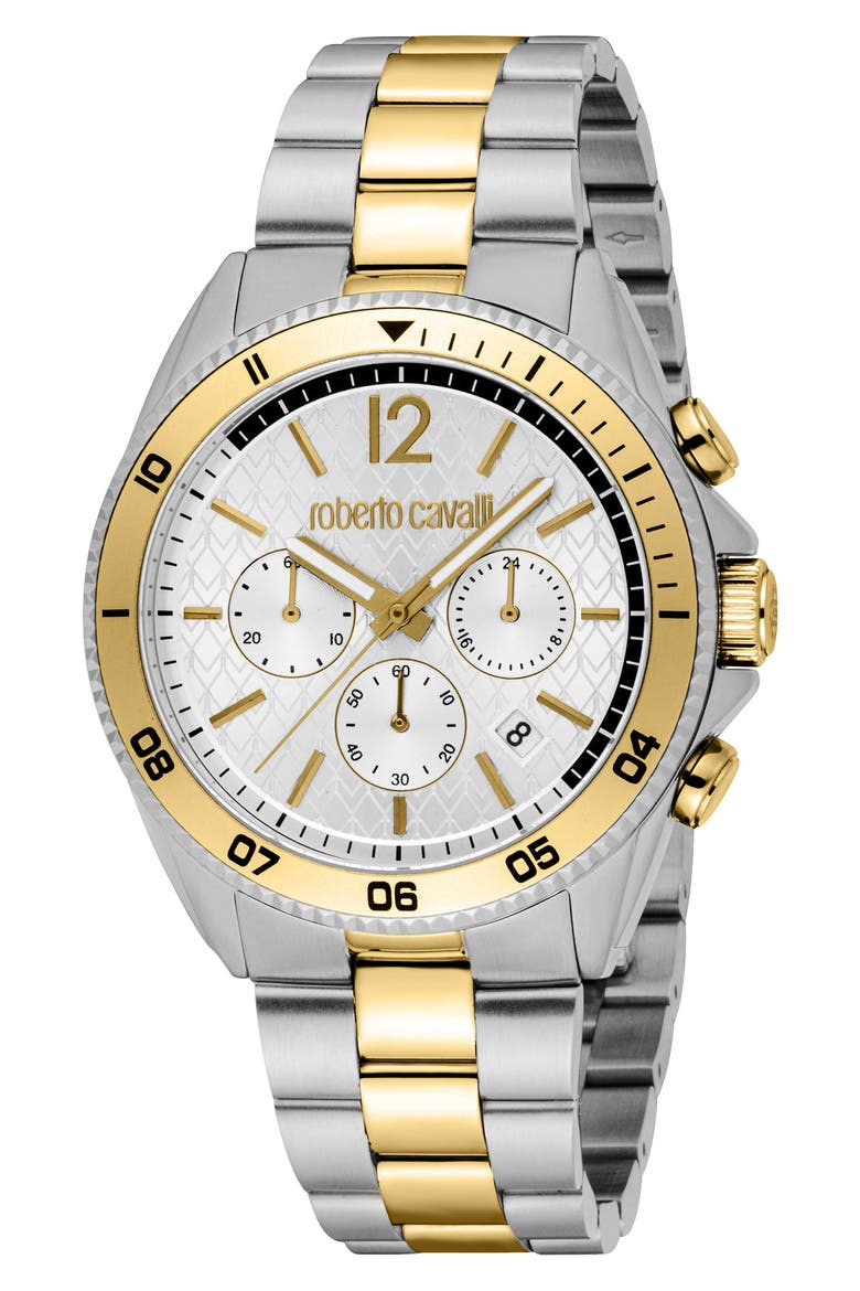 Ardito Bracelet Watch, 42mm, Main, color, TWO TONE SILVER GOLD