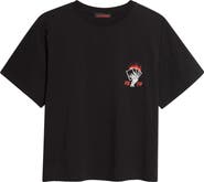 LU'U DAN Blacklisted Boxy Graphic T-Shirt
