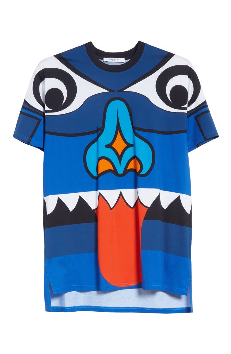 Givenchy Totem Print T-Shirt, Alternate, color, 
