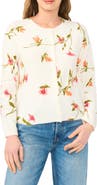 CeCe Floral Cardigan