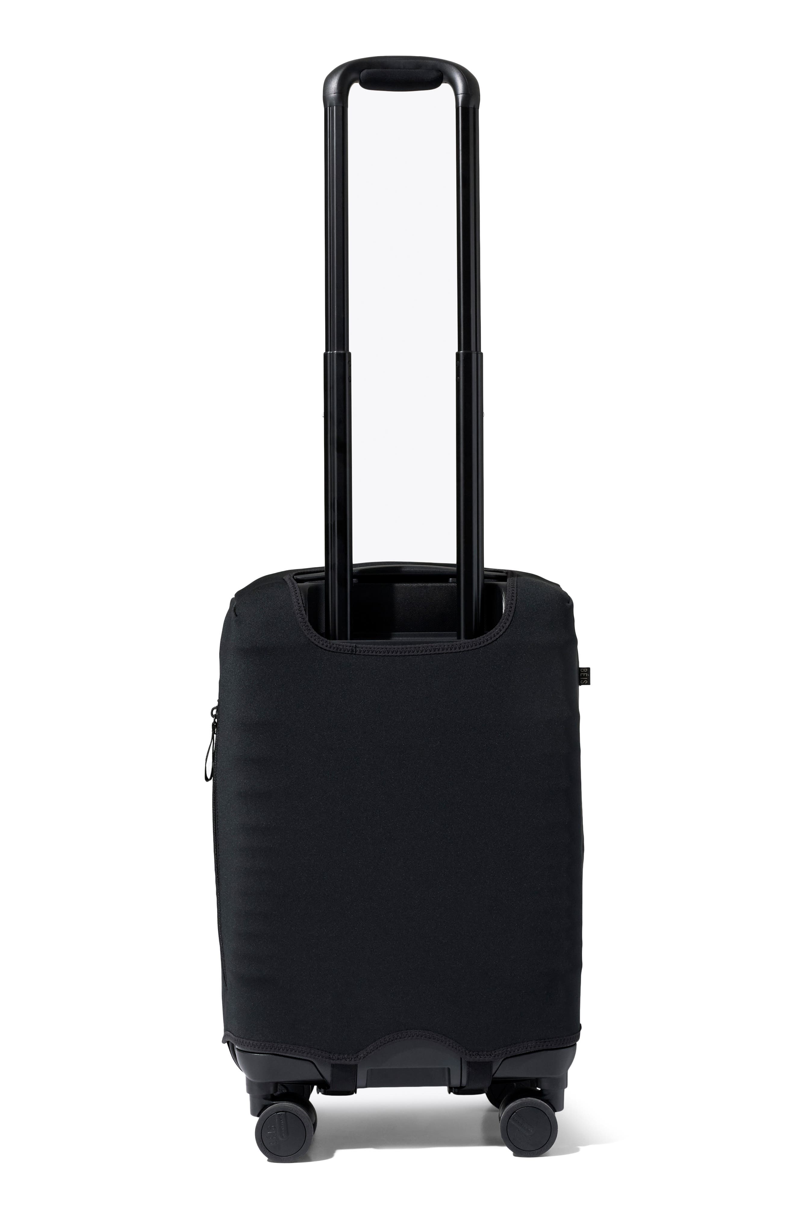 Béis The Hybrid Carry-On Roller, Alternate, color, Black