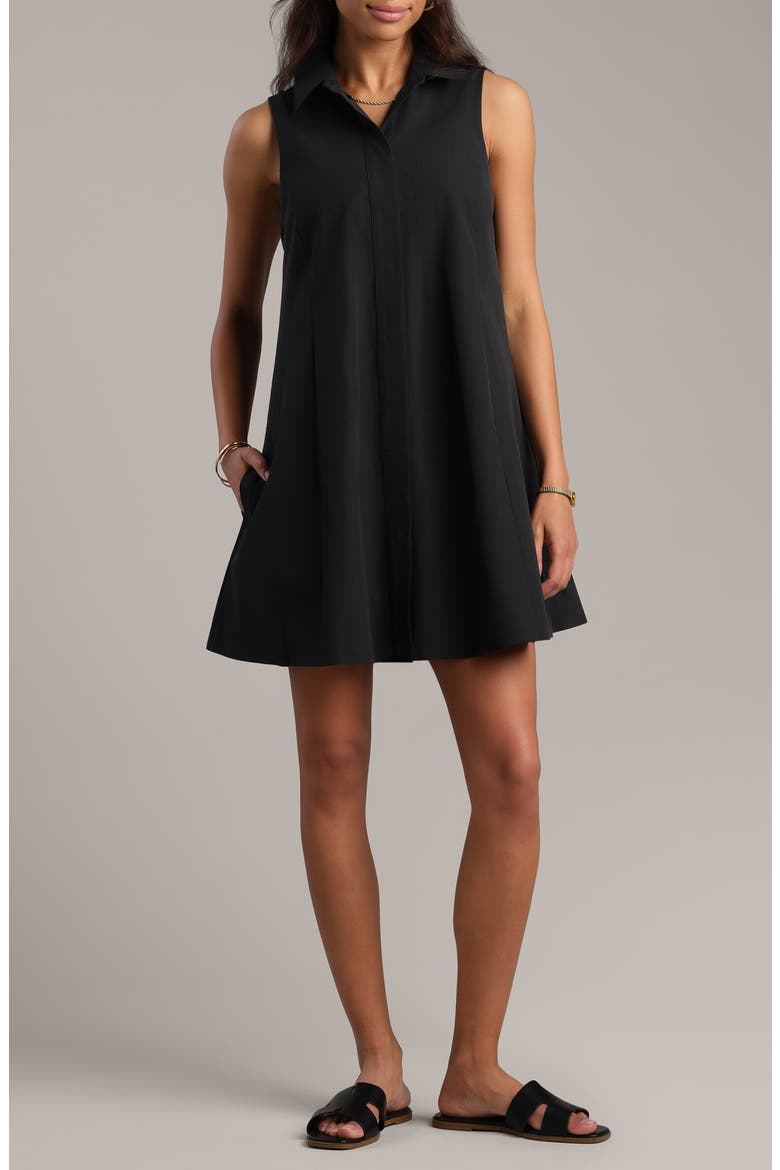 Highline Sleeveless Dress, Main, color, BLACK