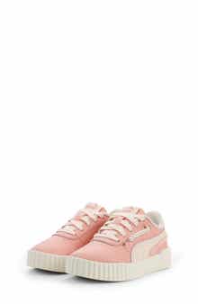 PUMA Kids' Carina 3.0 Nu Romantic Low Top Sneaker