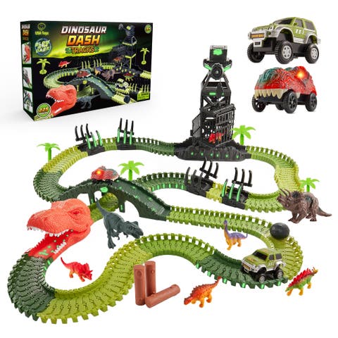 Dinosaur Track STEM Set Toy 225 Piece