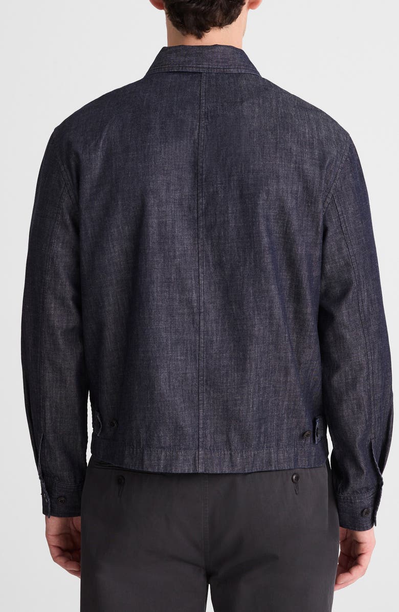 Madewell Denim Service Jacket, Alternate, color, Indigo