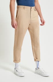 Ben Sherman Linen & Cotton Tapered Pants