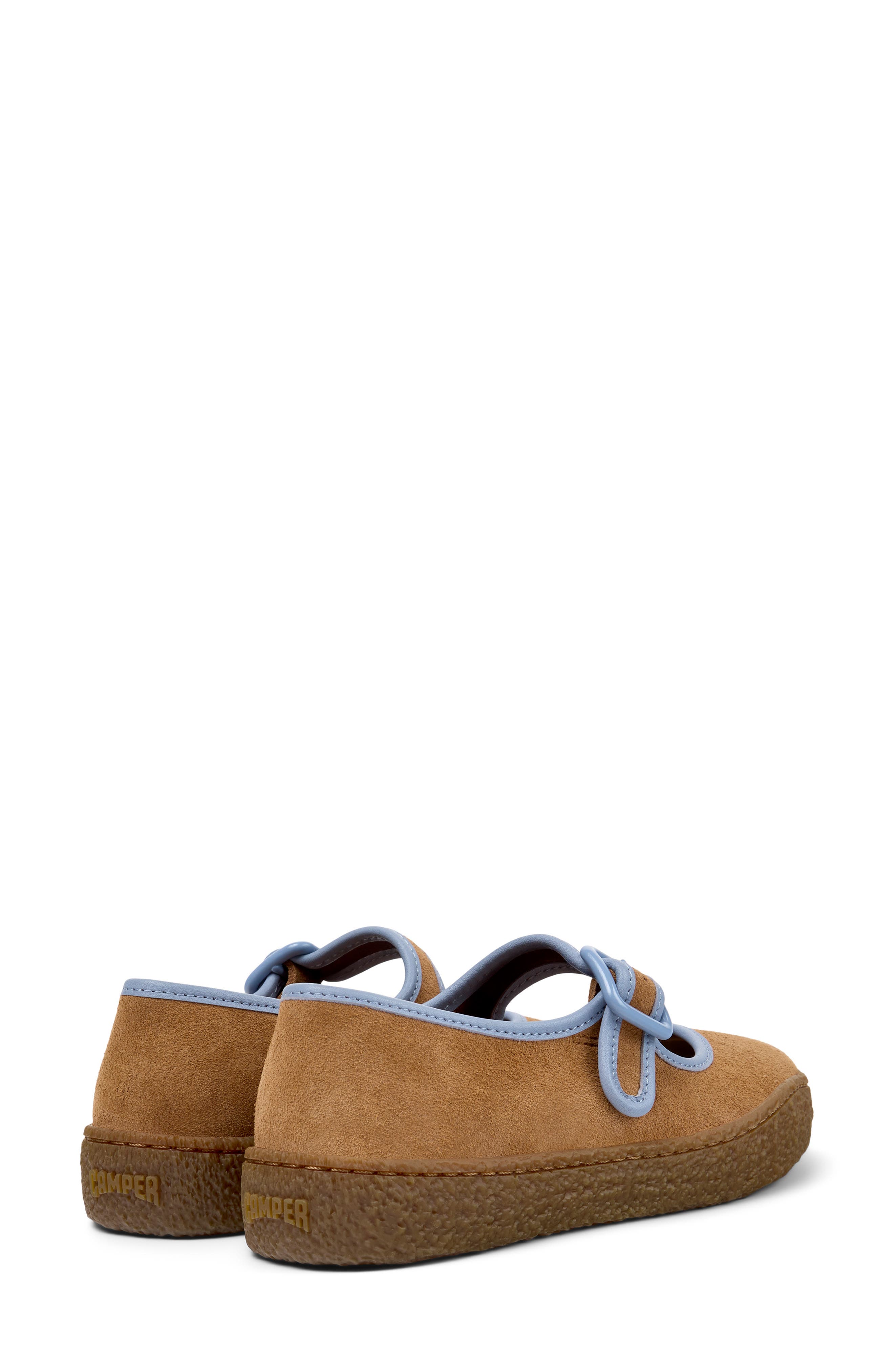 Camper Peu Terreno Mary Jane Flat, Alternate, color, Medium Brown
