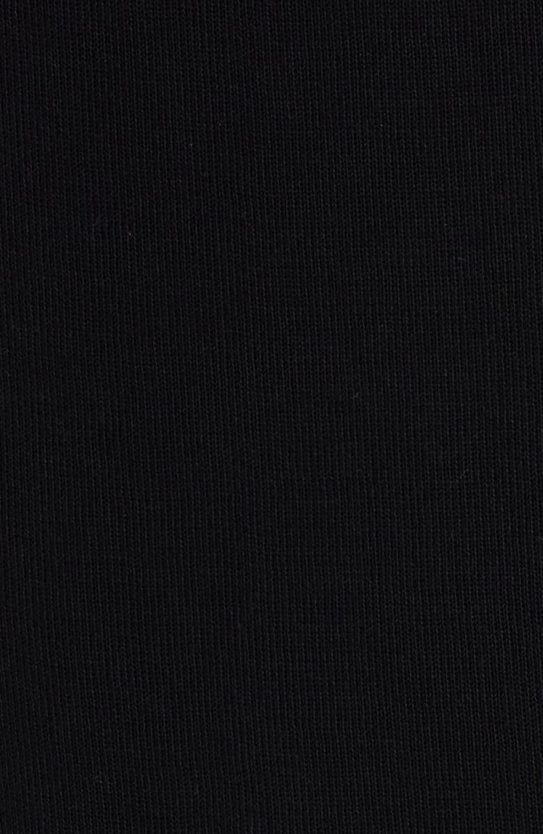 Misook Gored Knit Skirt, Alternate, color, Black