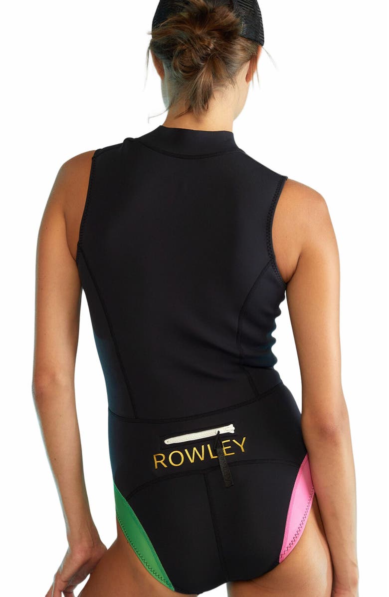 Cynthia Rowley Byron Sleeveless Wetsuit, Alternate, color, 