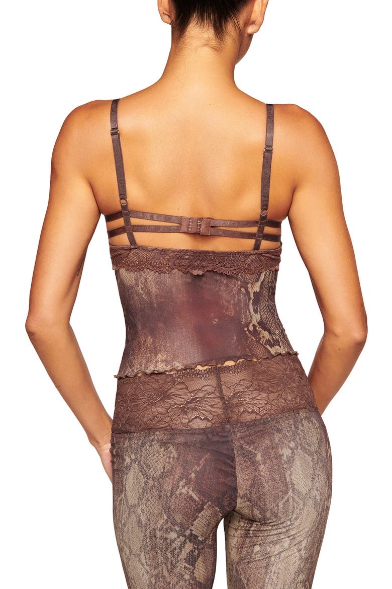 Silo Lace Camisole, Alternate, color, SNAKE