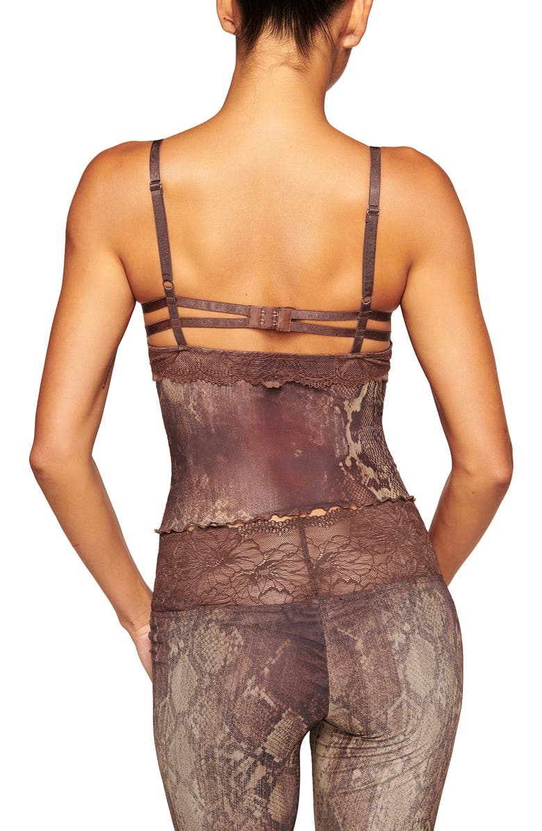 I.AM.GIA Silo Lace Camisole, Alternate, color, Snake