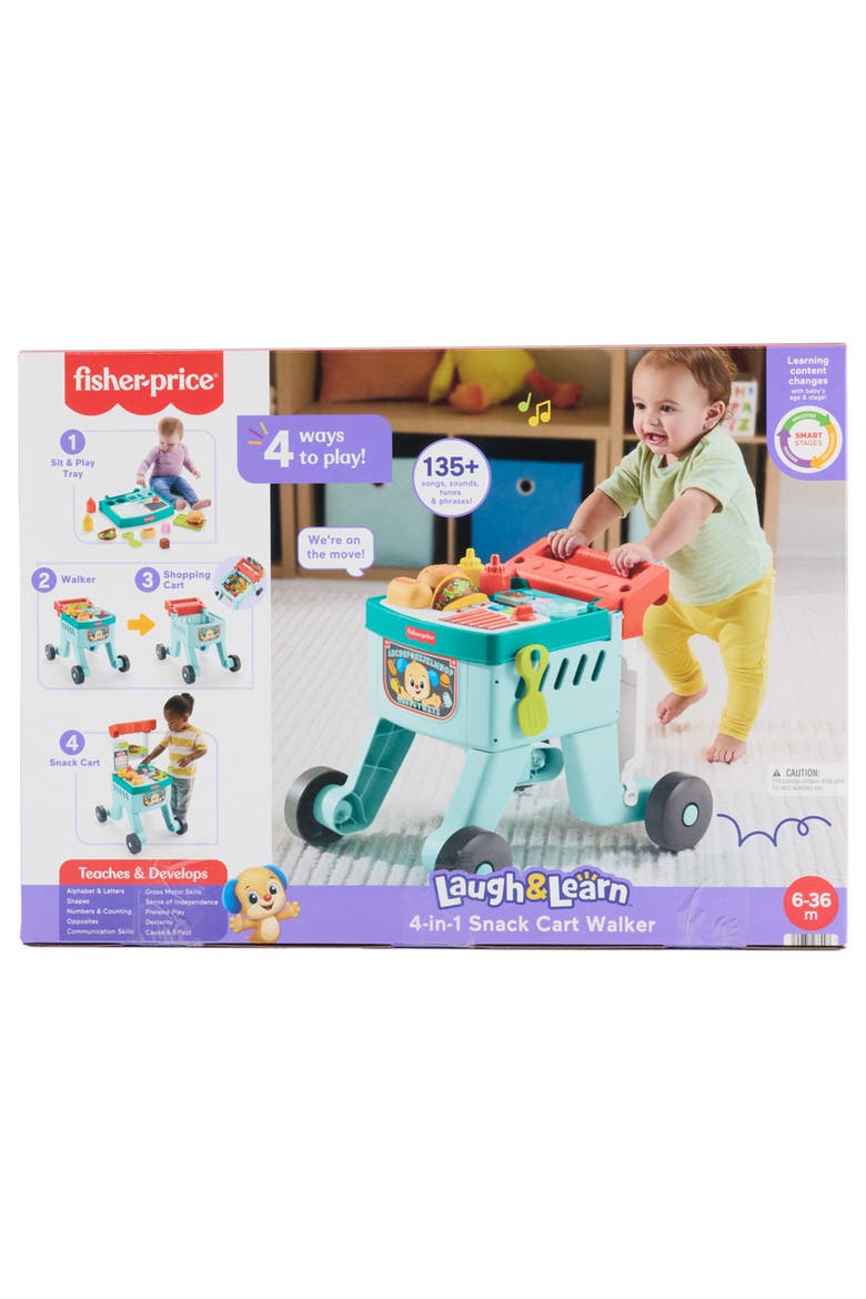 Kids' 4-in-1 Snack Cart Walker, Alternate, color, NONE