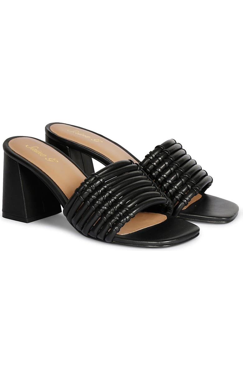 SAINT G Bethany Block Heel Slide Sandal, Main, color,