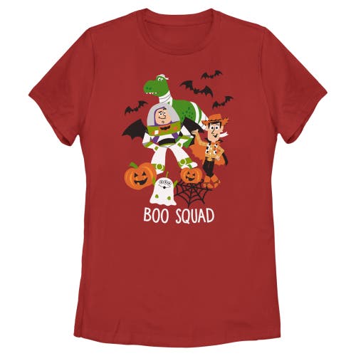 Toy Story Halloween Boo Squad  Graphic T-shirt In Red