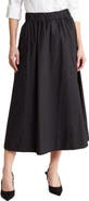 Ellen Tracy Cotton Poplin Skirt