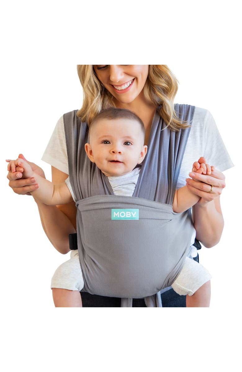 MOBY Easy-Wrap Baby Carrier, Alternate, color, Grey