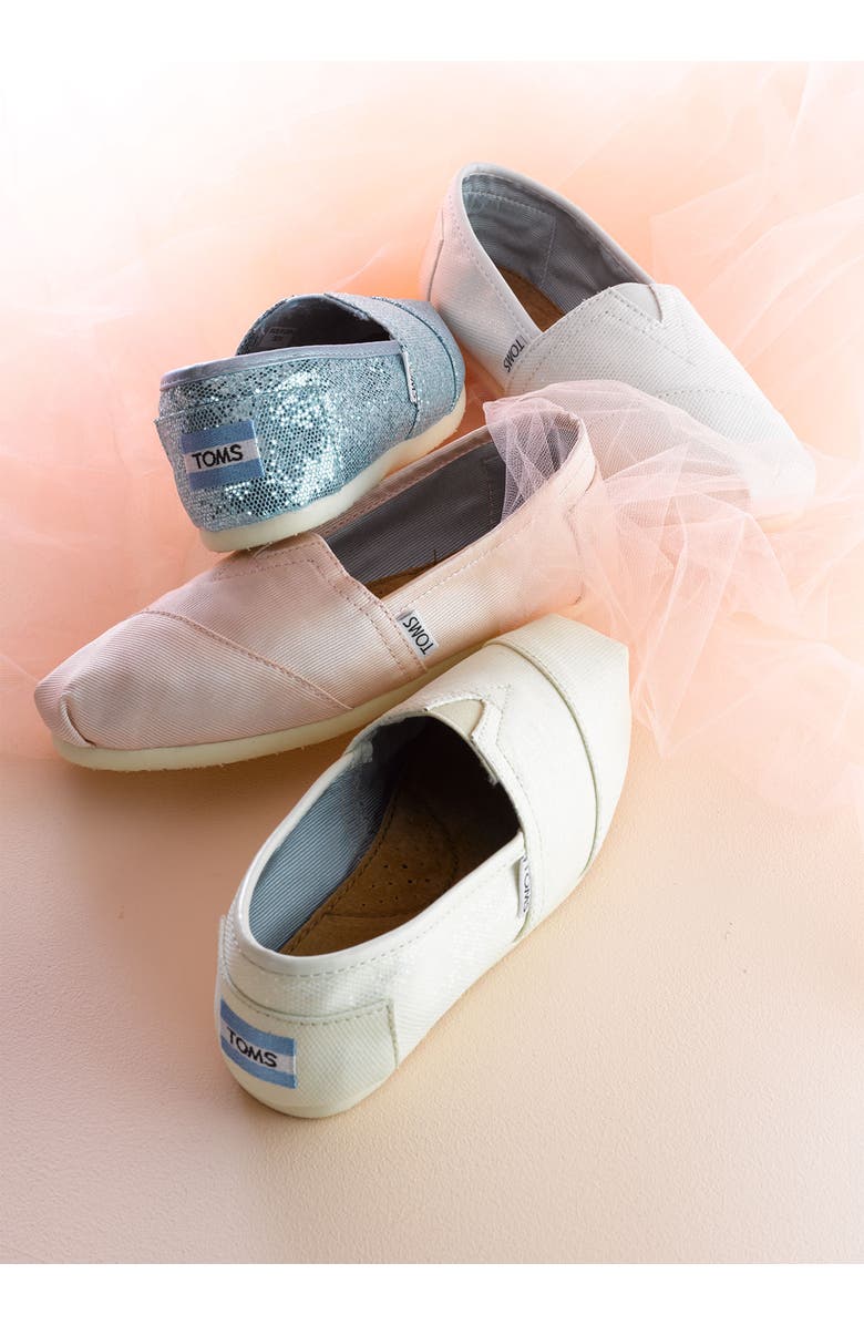 TOMS Grosgrain Ribbon Slip-On, Alternate, color,