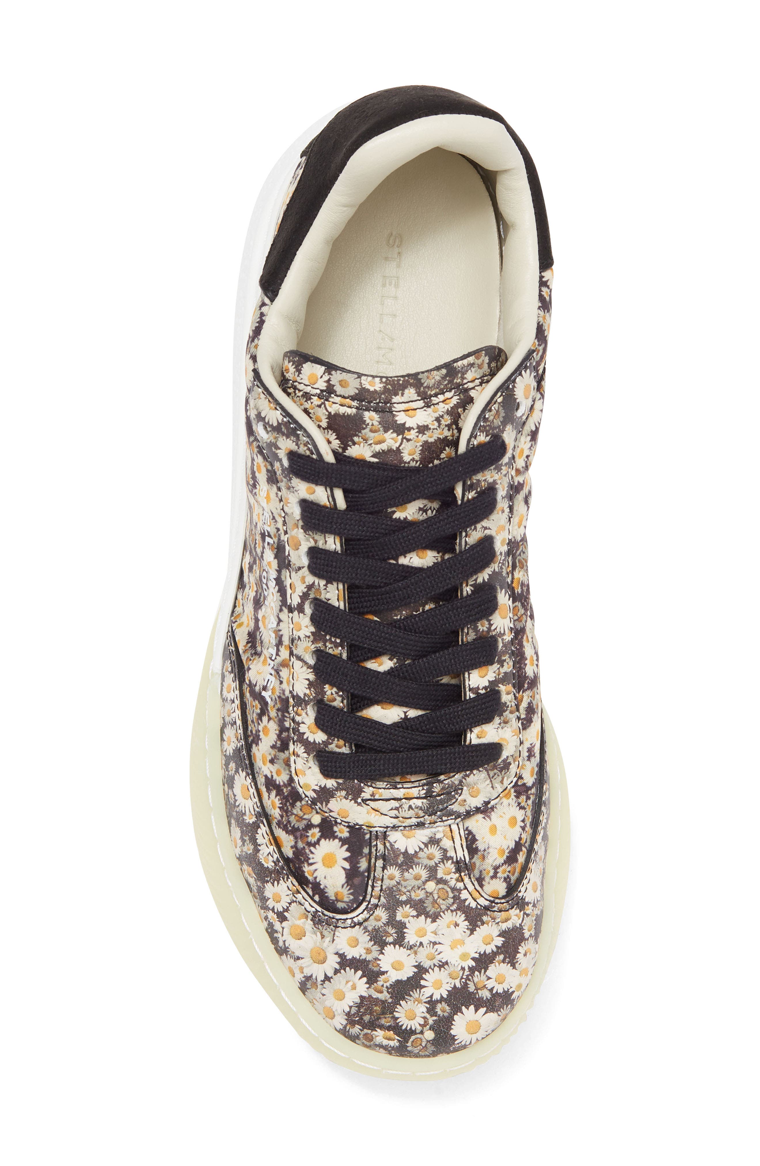 Stella McCartney Daisy Print Low-Top Sneaker, Alternate, color, 