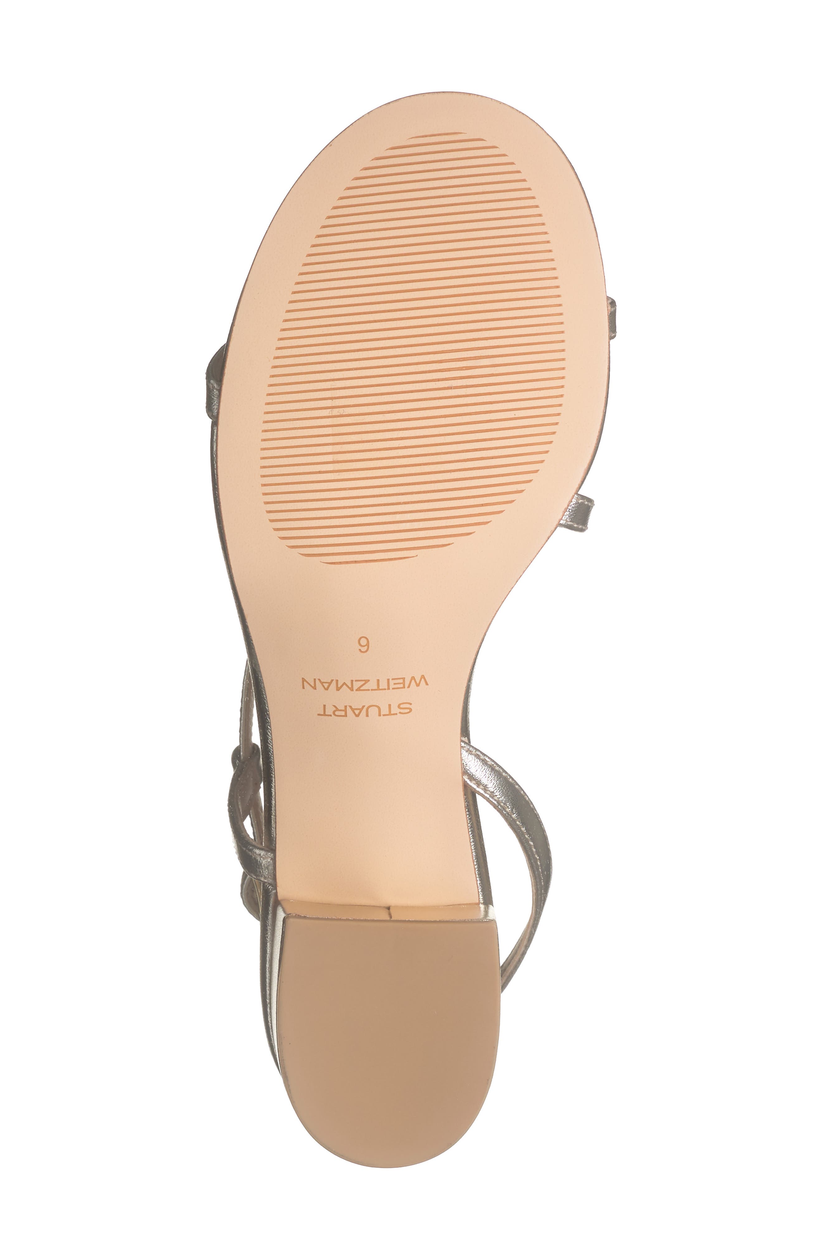 Aliza Block Heel Sandal, Alternate, color, PLATINO