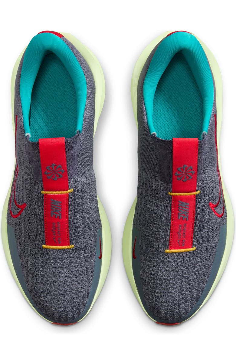 Nike Interact Run EasyOn Running Sneaker, Alternate, color, Light Carbon/ Light Crimson