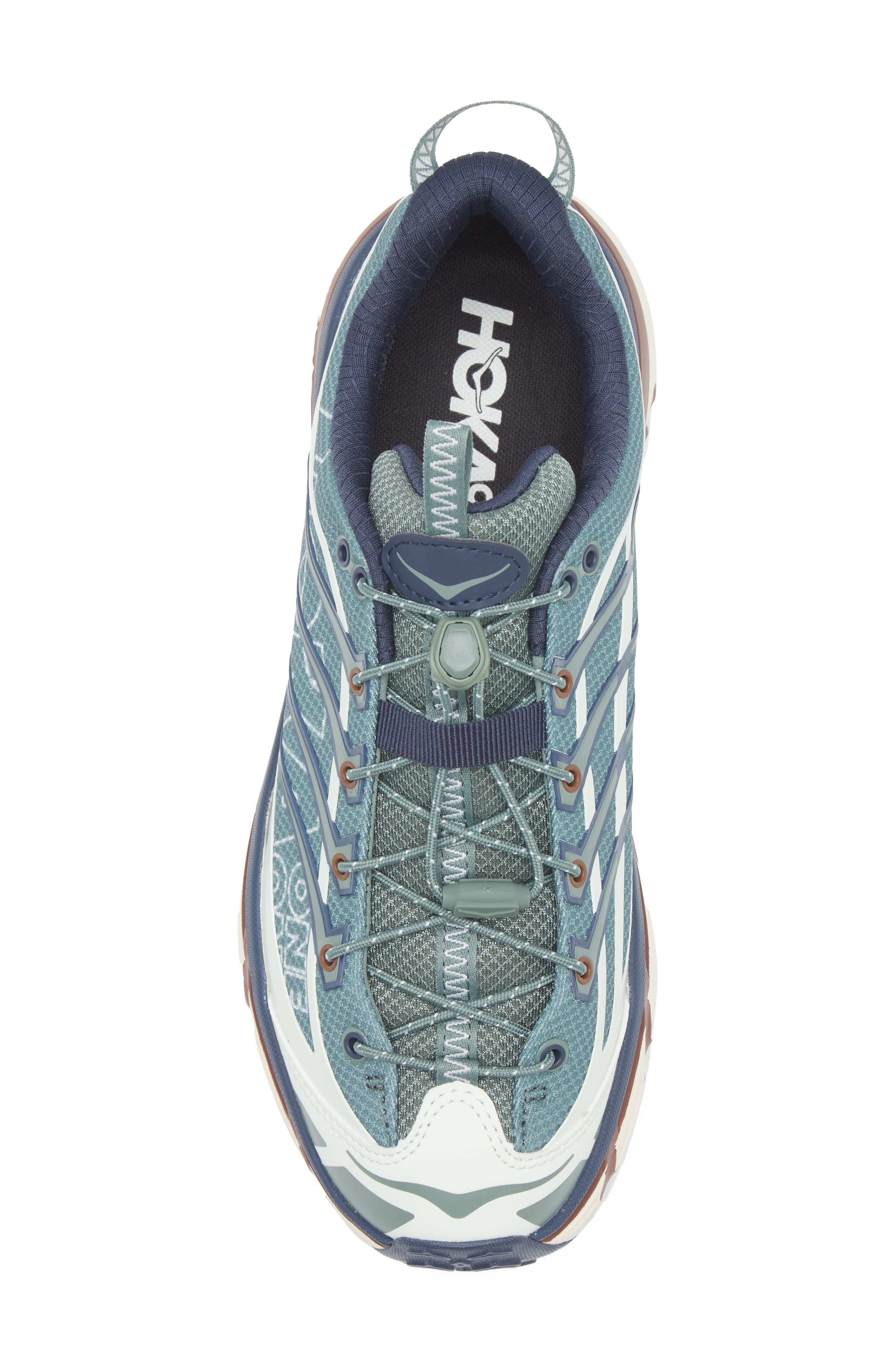 Mafate Three2 Wordmark Sneaker, Alternate, color, FERN / VARSITY NAVY