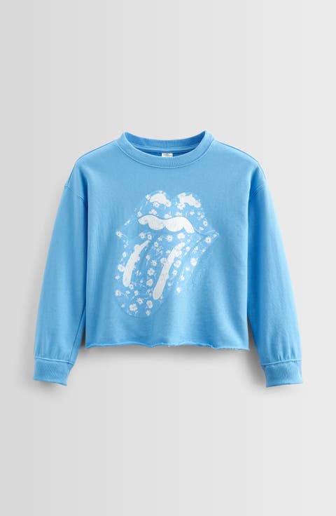 トップス Girls Don't Cry Angel Crewneck Baby Blue Girls Don't Cry - Verdy GDC Angel Crewneck Sweatshirt - Baby