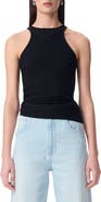 Robert Rodriguez Tiane Racerback Rib Tank