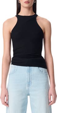 Robert Rodriguez Tiane Racerback Rib Tank