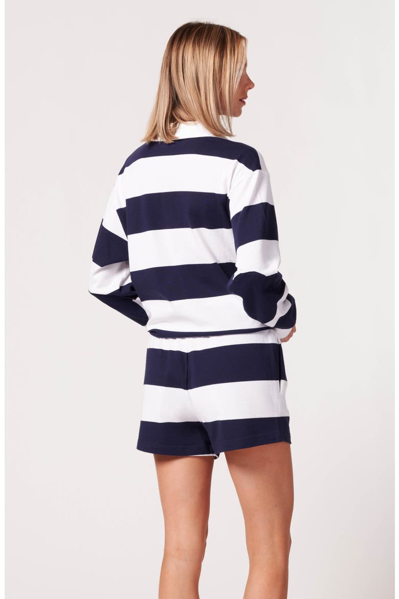 Georgie Rugby Polo, Alternate, color, Sailor Stripe