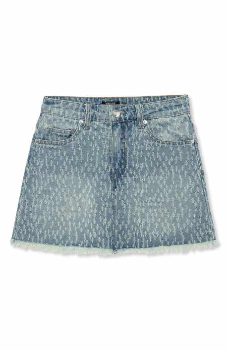 Truce Kids' Distressed Denim Miniskort