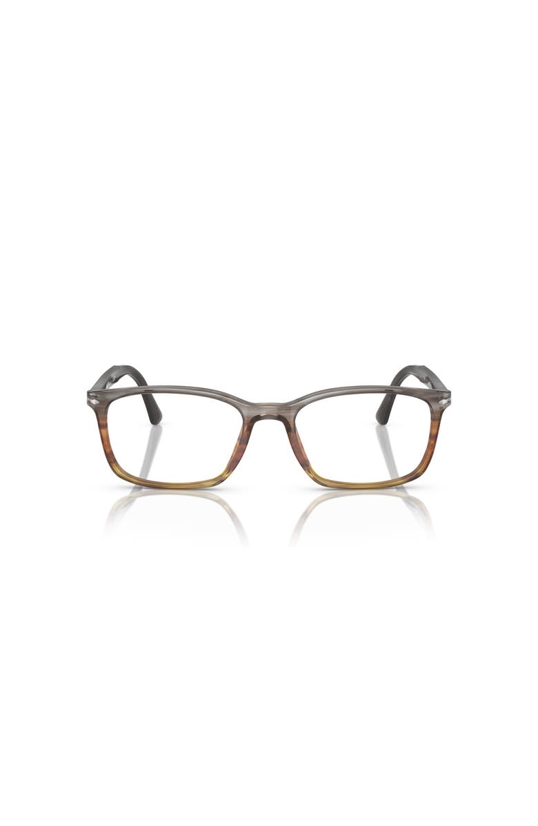 Persol 55mm Square optical glasses, Alternate, color, Grey