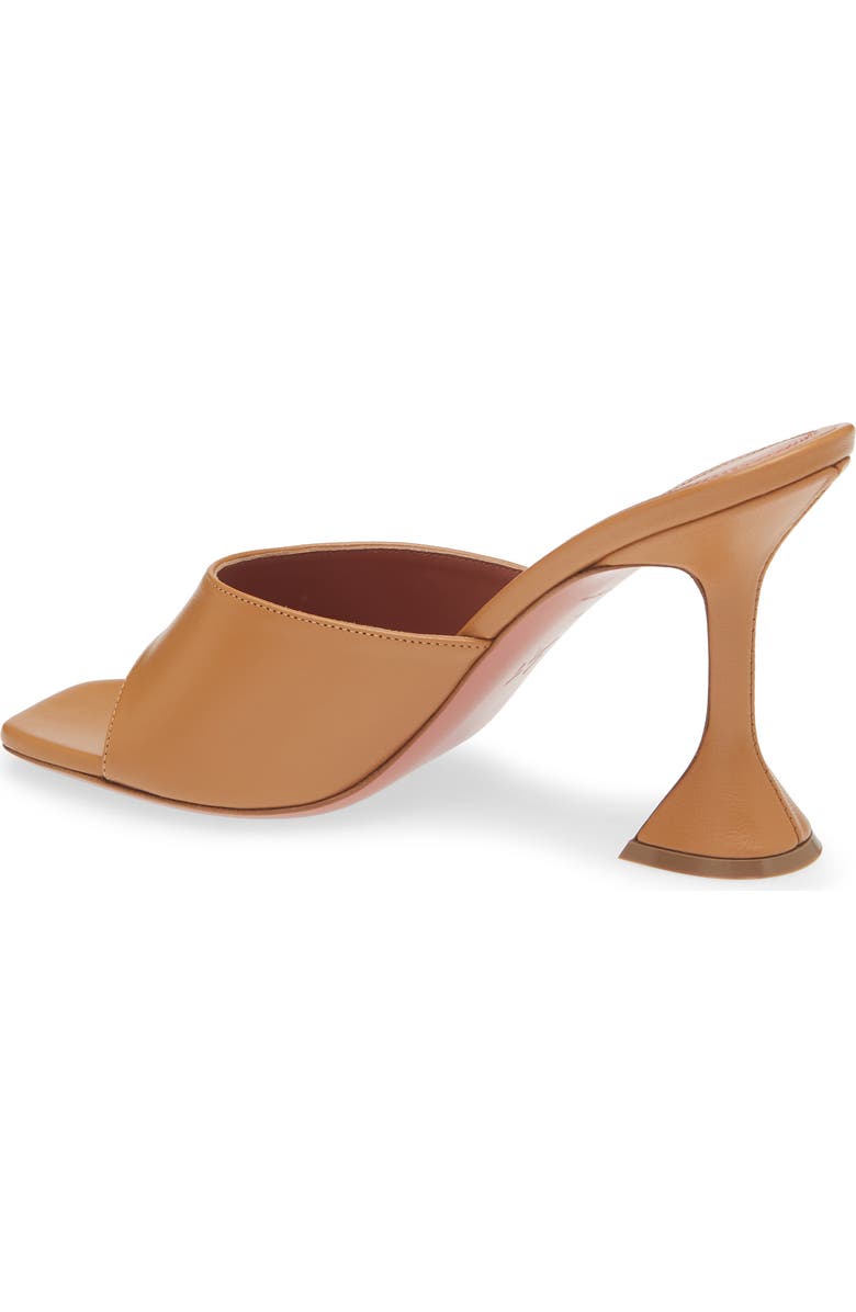 Amina Muaddi Lupita Slide Sandal, Alternate, color, Brown