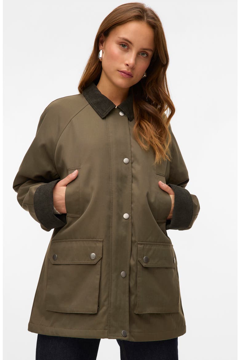 Wales Water Resistant Jacket, Alternate, color, GRAPE LEAF