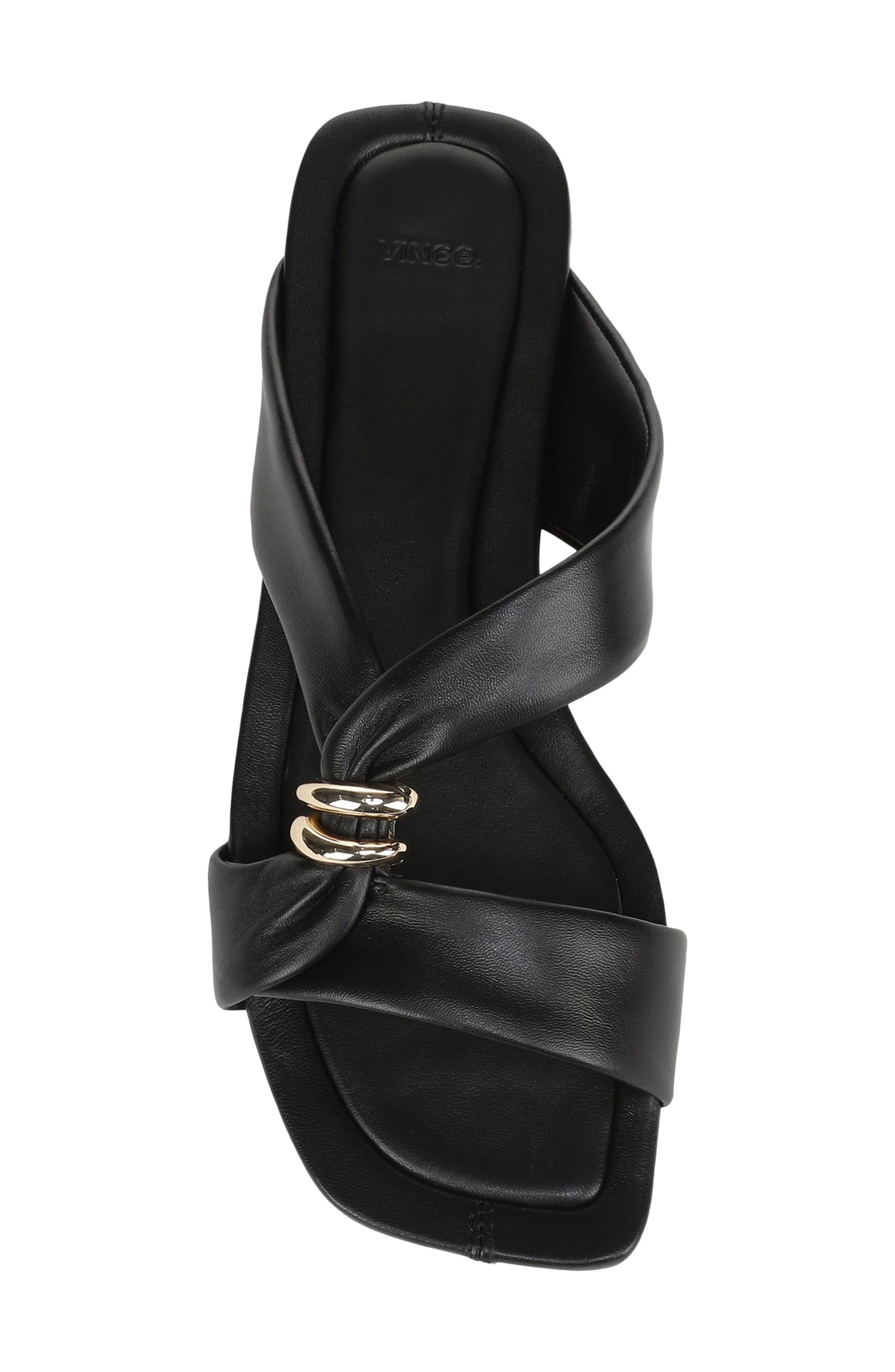 Vince Vilma Two-Strap Sandal, Alternate, color, Black