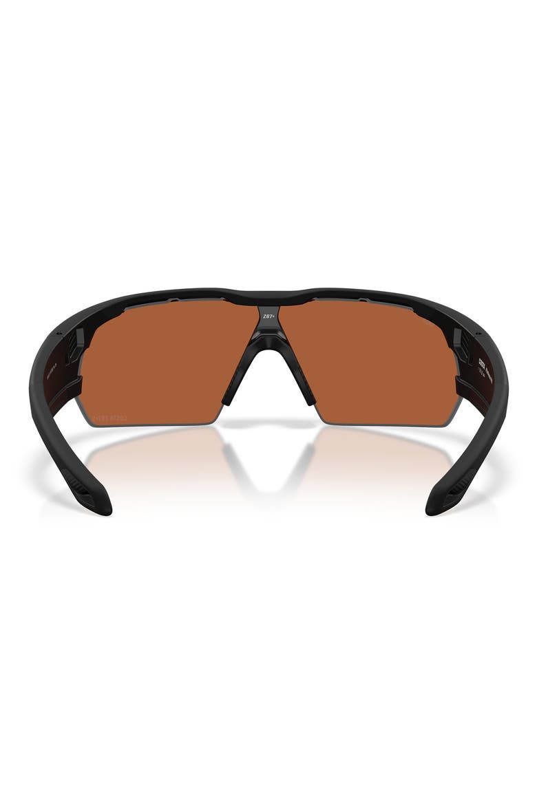 Pilothouse 35mm Sunglasses, Alternate, color, MATTE BLACK / GREEN 580P