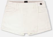 Deux par Deux Soft Stretch Side Pocket Twill Skort