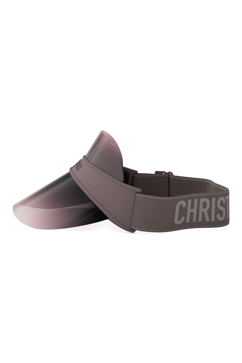 'DiorClub V1U Mask Visor, Alternate, color, GREY/ OTHER / GRADIENT SMOKE